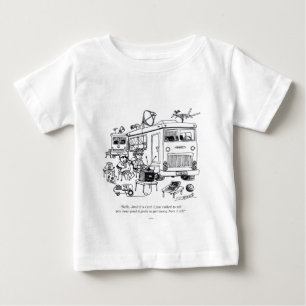 家族休暇 ベビーTシャツ