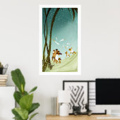 家族休暇 ポスター (ホームオフィス)