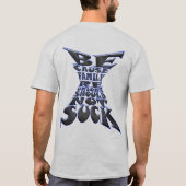 家族会が吸うべきではないので Tシャツ (裏面)