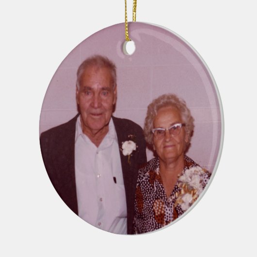 家族会のオーナメント セラミックオーナメント (左)