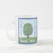 家族会のマグ フロストグラスマグカップ (左)