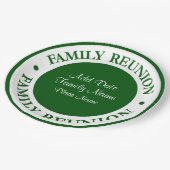 家族会の使い捨て可能なプレート ペーパープレート (アングル)