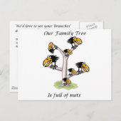 家族会の招待状 インビテーションポストカード (正面/裏面)