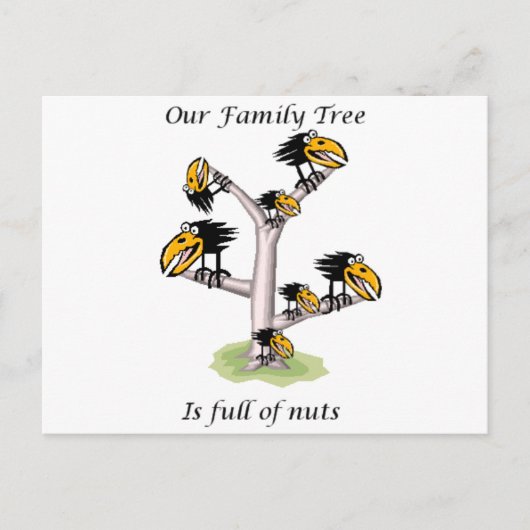 家族会の招待状 インビテーションポストカード (正面)