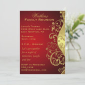 家族会の招待状 招待状 (スタンド正面)