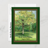 家族会の郵便はがき インビテーションポストカード (正面/裏面)