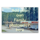 家族会の食卓カード テーブルナンバー (裏面)