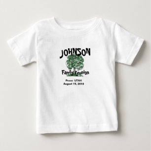 家族会のTシャツ ベビーTシャツ