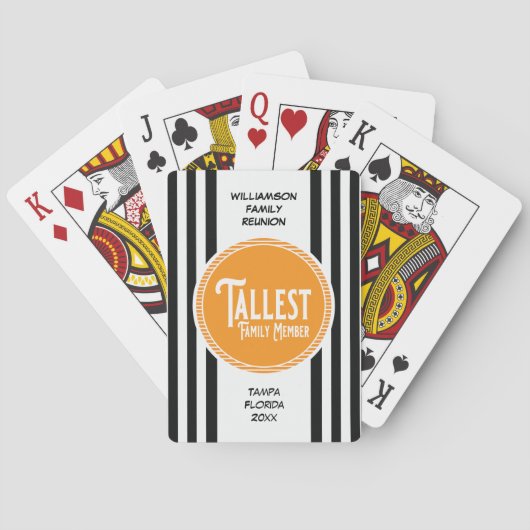 家族会賞の最も高い家族 トランプ (裏面)