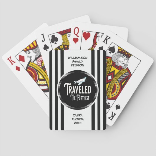 家族会賞はそれ以上の飛行機移動しました トランプ (裏面)