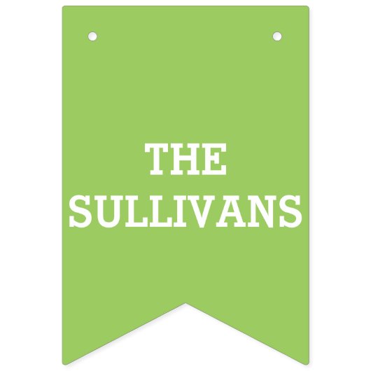 家族会|の家族写真および一流のカスタム バンティングフラッグ (第2の旗)