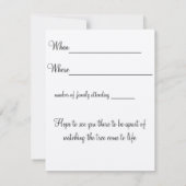 家族会 出欠カード (裏面)