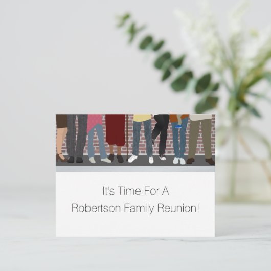 家族会 招待状 (スタンド正面)