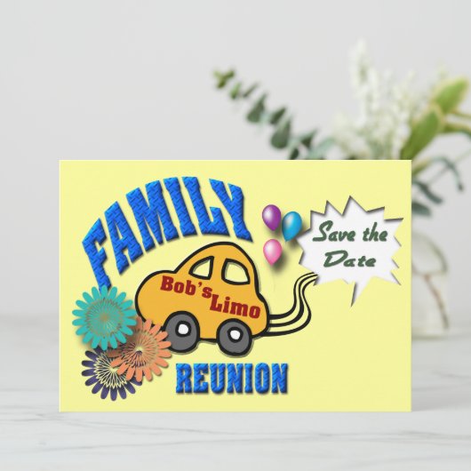 家族会 招待状 (スタンド正面)