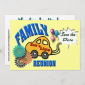 家族会 招待状 (正面/裏面)