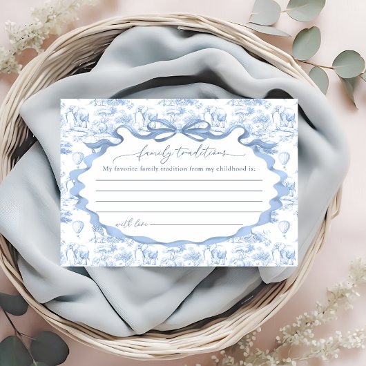 家族伝統トイルサファリ エンクロージャーカード