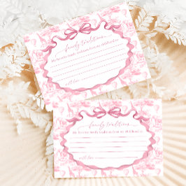 家族伝統トイルピンクサファリ エンクロージャーカード