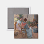 家族伝統的イタリアン(ヴィンテージイタリア) マグネット (正面/裏面)