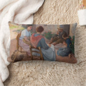 家族伝統的イタリアン(ヴィンテージイタリア) ランバークッション (ブランケット)