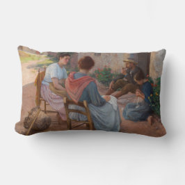 家族伝統的イタリアン(ヴィンテージイタリア) ランバークッション