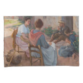 家族伝統的イタリアン(ヴィンテージイタリア) 枕カバー (正面右)