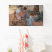 家族伝統的イタリアン(ヴィンテージイタリア) 横断幕 (インサイチュ)