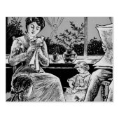 家族伝統的生活主婦の夫キッズ ラバースタンプ (インプリント)