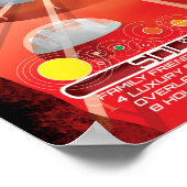 家族全員で火星を探索する ポスター (角)