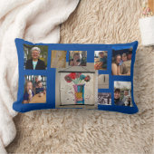 家族全員の装飾用クッション ランバークッション (ブランケット)