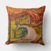 家族全員を旅する クッション (正面)