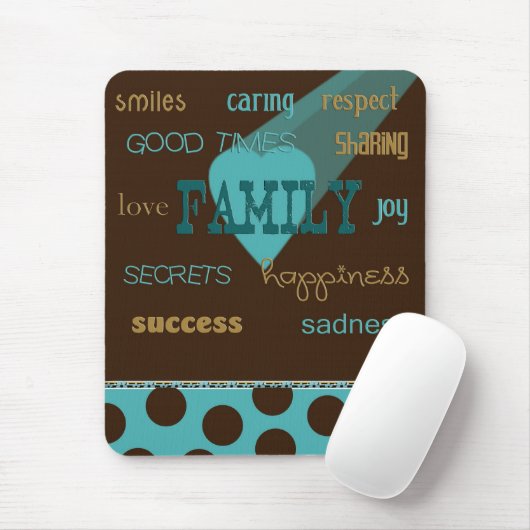 家族全員 マウスパッド (マウス)