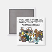 家族全員 マグネット (正面/裏面)