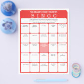 家族再会アイスブレーカー2in1ゲーム チラシ (シングル)