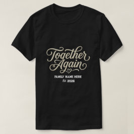 家族再会カスタムデザイン Tシャツ