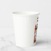 家族再会ペーパーホットコーヒーカップ 紙コップ (右)
