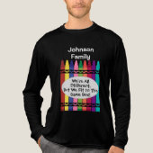 家族再会ロングスリーブシャツ トライブレンドＴシャツ (正面)