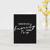 家族再会旅行2025 思い出を作る いとこ達 カード (黄色い花)