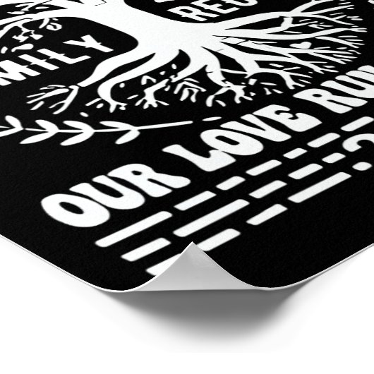 家族再会2025 私たちの根は深い 私たちの愛はさらに深い ポスター (角)