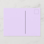 家族再会 保存日付 おしゃれなお知らせ ポストカード (裏面)