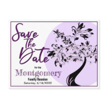 家族再会 保存日付 おしゃれなお知らせ