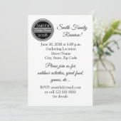 家族再会 黒バッジ 招待状 (スタンド正面)