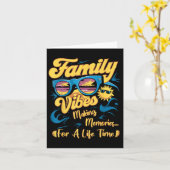 家族再会 2025 家族の雰囲気 思い出を作る M カード (黄色い花)