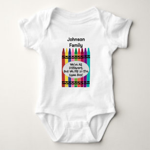 家族再会Tシャツ ベビーボディスーツ