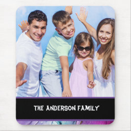 家族写真のカスタマイズ可能 マウスパッド