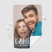 家族写真のゲーム ゴルフタオル (インサイチュ)