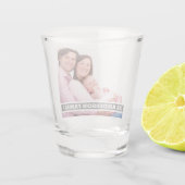 家族写真のモノグラムを作成して下さい ショットグラス (裏面)