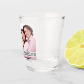 家族写真のモノグラムを作成して下さい ショットグラス (右)