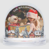 家族写真の冬のシ縁どーン (裏面)