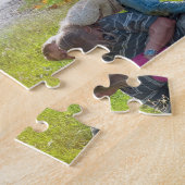 家族写真の校合 ジグソーパズル (側面)