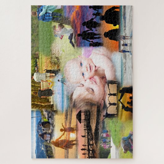 家族写真の校合 ジグソーパズル (縦)